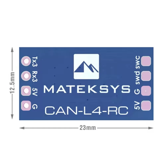 Wholesale MATEKSYS CAN-L4-RC AP_PERIPH CAN RC INPUT ADAPTER Turn Serial Into CAN